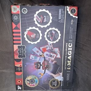 FAO Schwarz 23 piece Interactive Illusions Magic Kit For Smart Devices